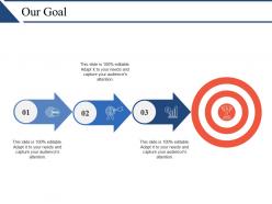 82493904 style essentials 2 our goals 3 piece powerpoint presentation diagram infographic slide