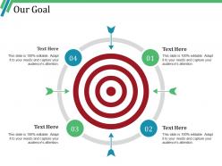 96160612 style essentials 2 our goals 4 piece powerpoint presentation diagram infographic slide