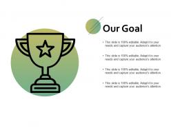 29196235 style essentials 2 our goals 4 piece powerpoint presentation diagram infographic slide
