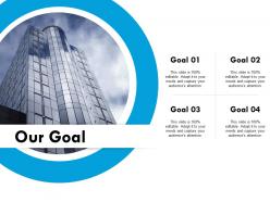 71754588 style essentials 2 our goals 4 piece powerpoint presentation diagram infographic slide