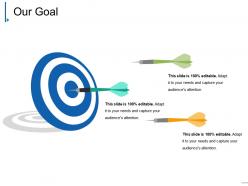 Our goal ppt presentation template 1