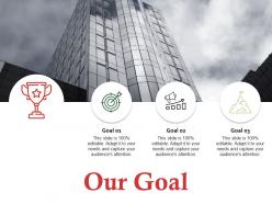 Our goal ppt professional graphics
