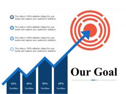 Our goal ppt professional graphics example