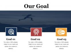 Our goal ppt sample presentations