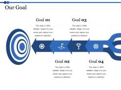 97392558 style essentials 2 our goals 4 piece powerpoint presentation diagram infographic slide