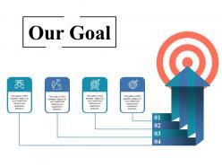 47419143 style essentials 2 our goals 4 piece powerpoint presentation diagram infographic slide