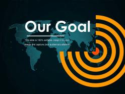 Our goal presentation design