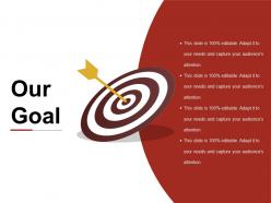 62165148 style essentials 2 our goals 1 piece powerpoint presentation diagram infographic slide
