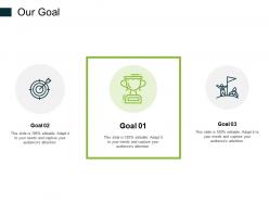 Our goal target l295 ppt powerpoint presentation layouts slide portrait