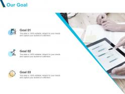 Our goal targets acheivements f102 ppt powerpoint presentation slides