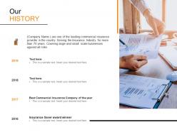 Our History - Slide Team