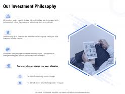 Our Investment Philosophy Ppt Powerpoint Presentation Styles Good