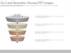 Our lead generation process ppt images