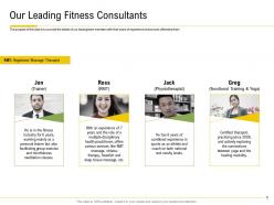 Our leading fitness consultants health practitioner ppt guidelines