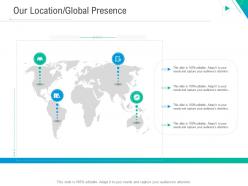 Our location global presence business outline ppt mockup