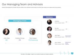 Our managing team and advisors health insurance company ppt download