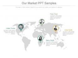 Our market ppt samples