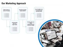 Our marketing approach ppt powerpoint presentation master slide