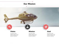 Our mission and vision f71 ppt powerpoint presentation pictures background image