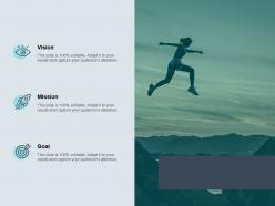 Our mission and vision goal d13 ppt powerpoint presentation icon tips