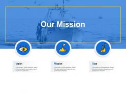 Our mission and vision goal d23 ppt powerpoint presentation model skills
