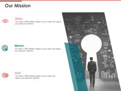 Our mission and vision goal d27 ppt powerpoint presentation outline templates