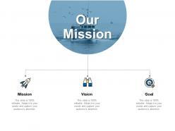 Our mission and vision goal d39 ppt powerpoint presentation slides background image