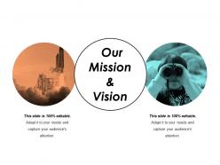 Our mission and vision powerpoint show template 1