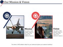 Our mission and vision ppt powerpoint presentation file designs download