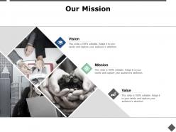 Our mission and vision value d98 ppt powerpoint presentation ideas templates