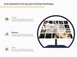 Our Mission For Solar System Proposal Ppt Powerpoint Presentation File Graphics