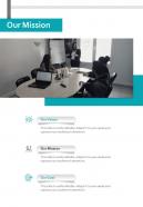Our Mission Freelance Copywriting Proposal One Pager Sample Example Document