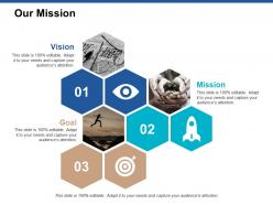 Our mission goal a325 ppt powerpoint presentation infographics graphics