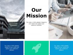 Our mission goal a335 ppt powerpoint presentation inspiration layout ideas