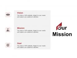 Our mission goal i469 ppt powerpoint presentation ideas