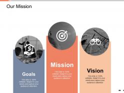 Our mission goal vision k40 ppt powerpoint presentation outline slide download