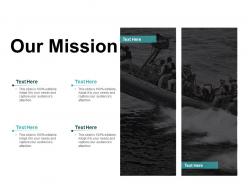 Our mission goal vision ppt powerpoint presentation layouts inspiration