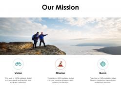 Our mission goals c1023 ppt powerpoint presentation slides files