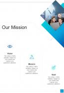 Our Mission Online Marketing Proposal One Pager Sample Example Document