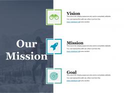 Our mission powerpoint slide background
