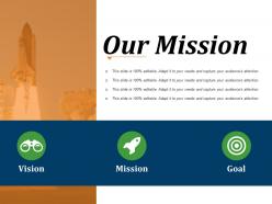 Our mission powerpoint slide inspiration