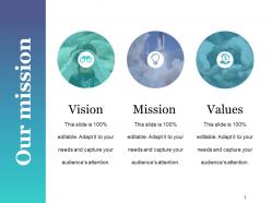 Our mission powerpoint templates microsoft template 1
