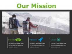 Our mission powerpoint themes template 1