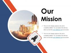Our mission ppt example