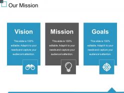 Our mission ppt graphics