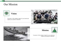Our mission ppt icon