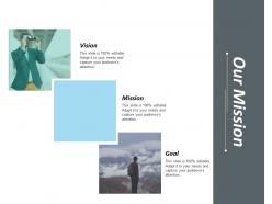 Our mission ppt infographics graphics download