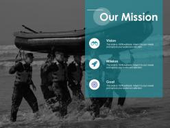 Our mission ppt inspiration graphic images