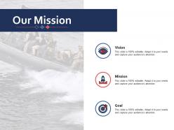 Our mission ppt inspiration picture