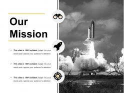 Our mission ppt inspiration summary
